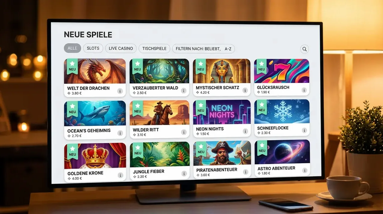 Beliebt bei Fortuna: Neuheiten & Jackpots